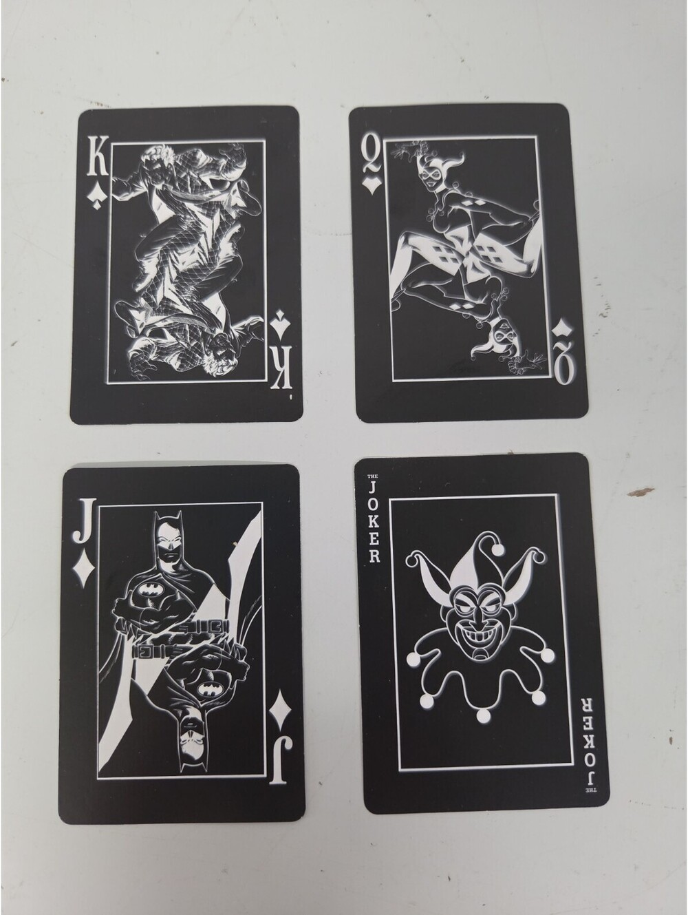 DC Comics 2021 Limited Edition Batman Jack Queen King Joker Cards Complete Set
